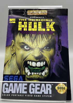 The Incredible Hulk (Sega Game Gear, 1994) MANUAL ONLY 722674020107| eBay