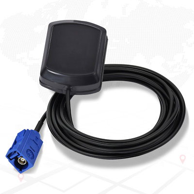 GPS Antenna FAKRA RNS-E For BMW Audi VW Mercedes NTG Comand APS Vauxhall Opel