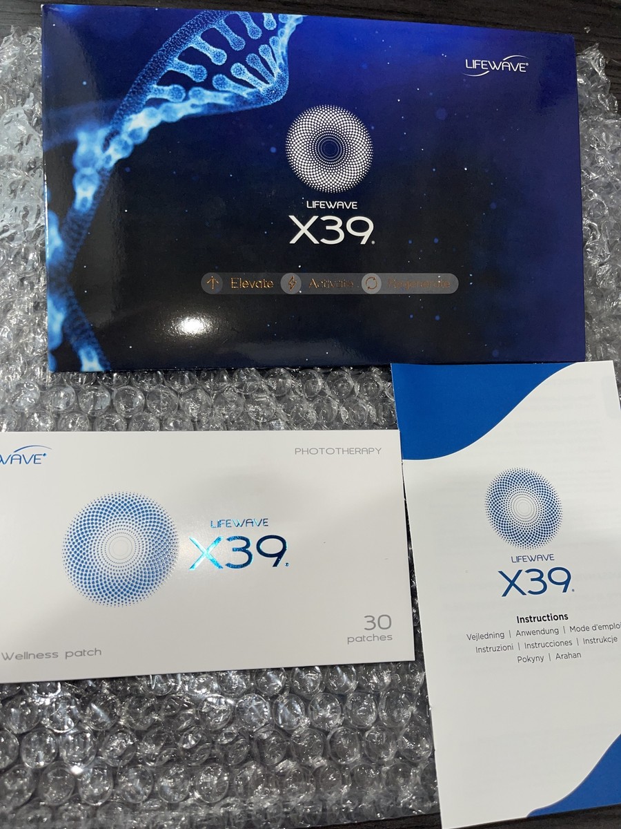 LIFEWAVE X39 Patches - 30 Patches - Elevate, Activate LIFEWAVE X39 Patches - 30 Patches - Elevate, Activate