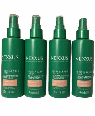 4x Nexxus Protein Fusion Root Lift Thickening Spray