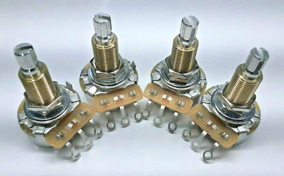 4 x 500K CTS USA Potis für Gibson Epiphone Les Paul E-Gitarre Lautstärke Ton