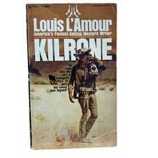 Kilrone by Louis L'Amour (1966, Paperback) Vintage Bantam Books First Printing