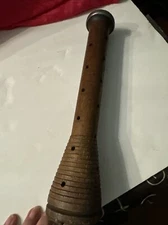 Antique Wood /metal Beehive Bobbin Spindle Sewing Machine Loom Mill 12”