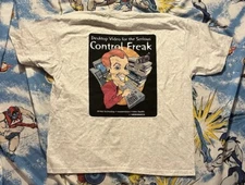 Vintage 1990s Videonics Desktop Video Control Freak Graphic T Shirt (XL) NOS EUC
