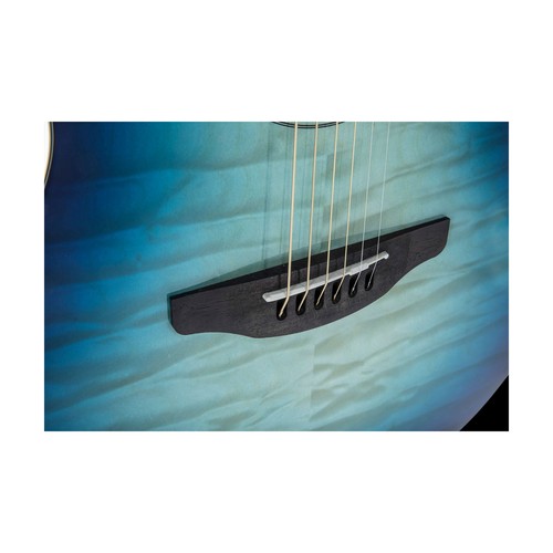 Ovation Celebrity Shallow, akustische E-Gitarre Blue/Natural Burst - Bild 4 von 5