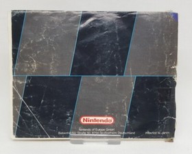 Nintendo NES - 3 in 1 Super Mario/Tetris/World Cup Spielanleitung ( akzeptabel )