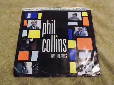 PHIL COLLINS Two Hearts 7'' 45 NM BUSTER O.S.T. + ANNE DUDLEY The Robbery