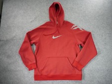 Nike Hoodie Mens Large Red Kobe Therma-Fit Mamba Long Sleeve Pullover Basketball