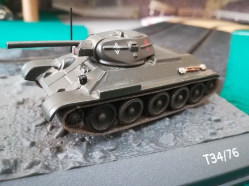 SET TANQUES WWII ESCALA 1/72. PANTHER AUSF. D ALEMÁN + T34/76 SOVIÉTICO - Imagen 8 de 9
