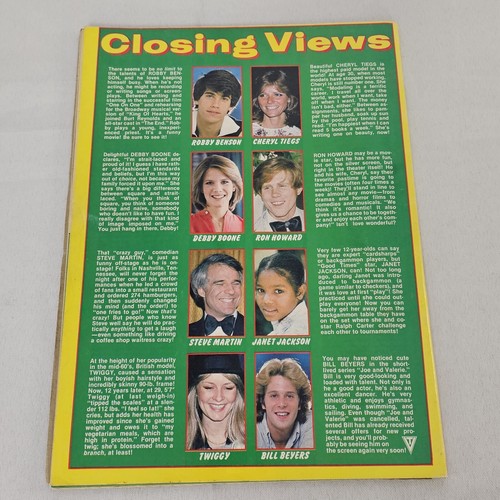 Vintage August 1978 Tiger Beat Teen View Magazine Willie Parker Donny Marie READ - Picture 6 of 14