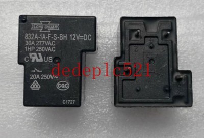 3pcs NEW SONGCHUAN 832A-1A-F-S-BH 12VDC Home Appliance Power Relay