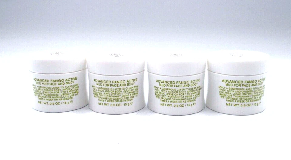 Lot/4 Borghese Roma Advanced Fango Active Mud For Face And Body ~ 15 g x 4 ~ - Image 2 of 2