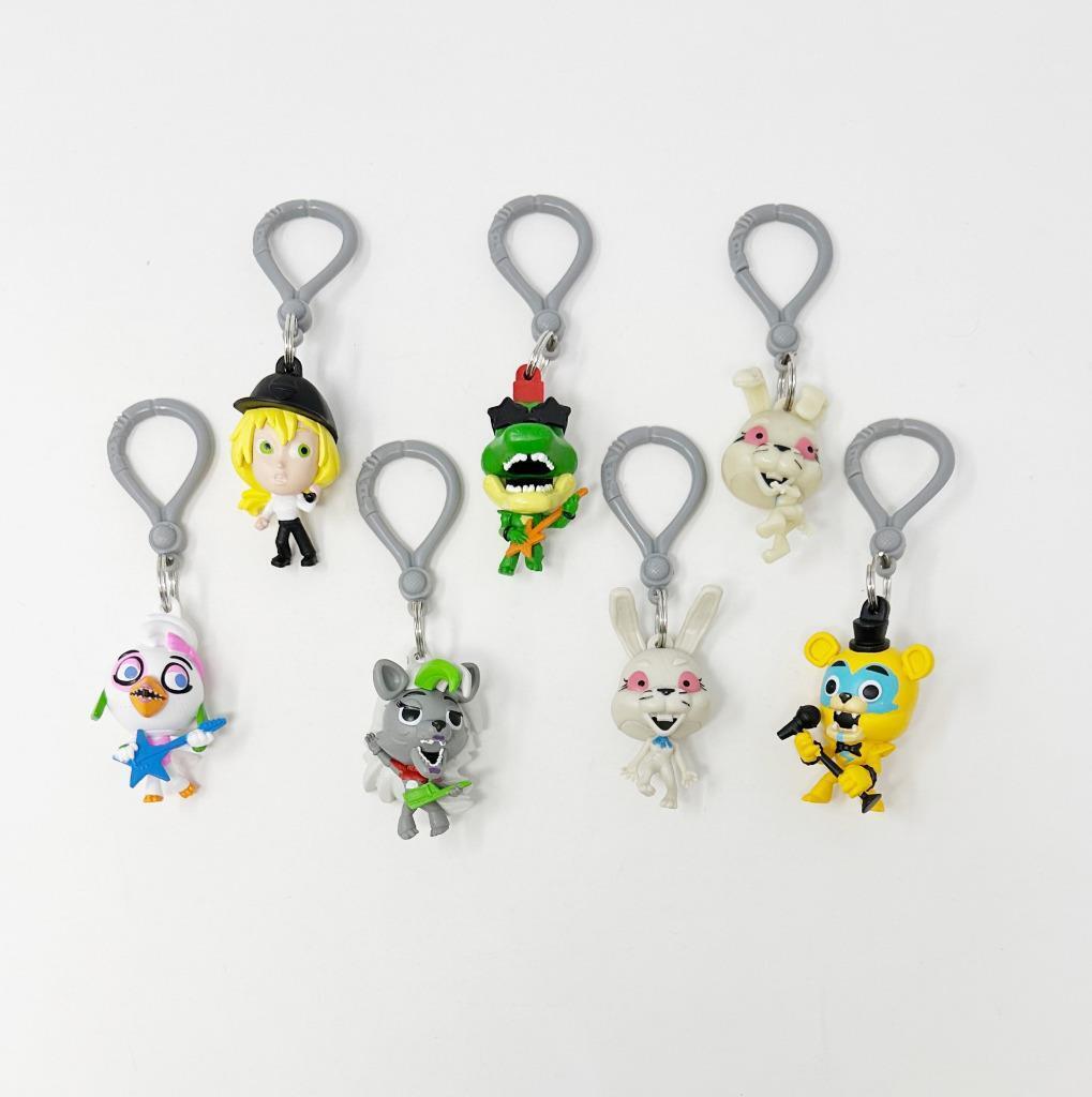 FIVE NIGHTS AT FREDDY'S FNAF HANGERS SERIES 2 SET OF 10 COLLECTOR