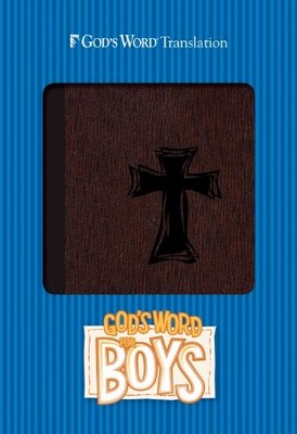 GOD'S WORD FOR BOYS AUTUMN BARK, CROSS DESIGN DURAVELLA By Baker Publishing VG