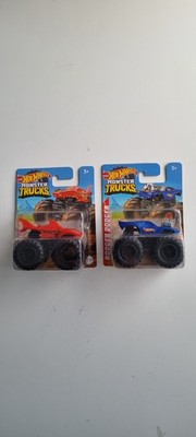 Hot Wheels Monster Trucks Rodger Dodger & Lava Shark Modellauto 1:64 Mattel Neu