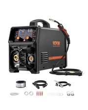 VEVOR Pro MIG Welder 200A Pluse Mig Welding Machine 5-in-1 Synergic Welder