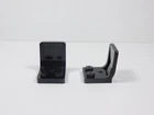 LEGO Lot of 2 Black Chairs Seats Accessory Minifig C11