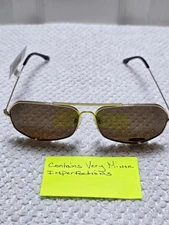 Privé Revaux The Cuervo J5GSP Polarized Sunglasses Gold UV400 59-13-145