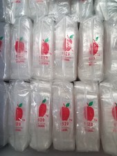 CLEAR Apple Bags Liquidation 1000 bags, 10,000 bags, 50k bags  CHOOSE SIZE 