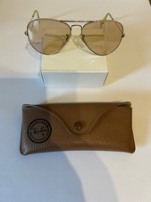 Ray Ban Bausch&Lomb🇺🇸Aviator Metals I L2928 58[]14 oro-marrone intercambiabili anni 70