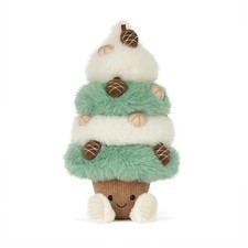 PRESALE Genuine Jellycat BNWT Amuseables Pinecone Tree Winter NEW Release 