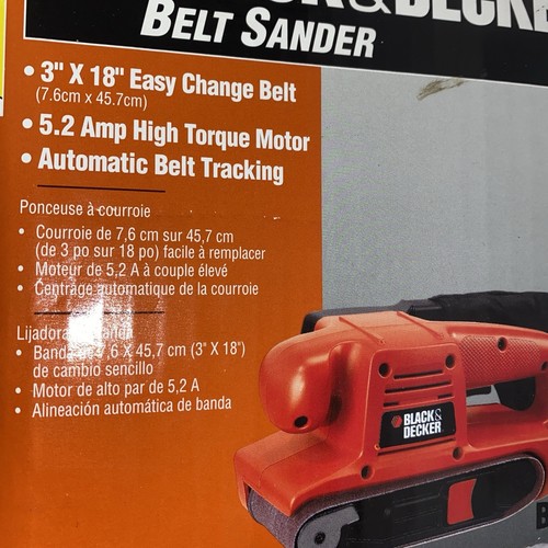 Black and Decker belt sander BR300 5.2-Amp 3-Inch by 18-Inch Belt - Picture 3 of 8