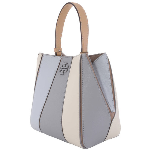 Tory Burch Colorblock McGraw Small Bucket Bag 160189-020 - Picture 3 of 5