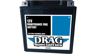 Drag Specialties AGM Maintenance-Free Batteries 2113-0782