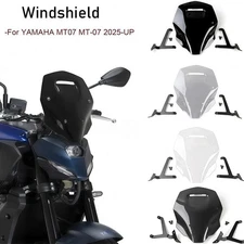 MT07 Motorcycle Touring Screen Windshield Kit For YAMAHA MT-07 2025 2026 MT07