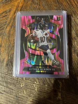 Luther Burden 2025 Panini Select Pink Rookie and More. 8 Cards Total