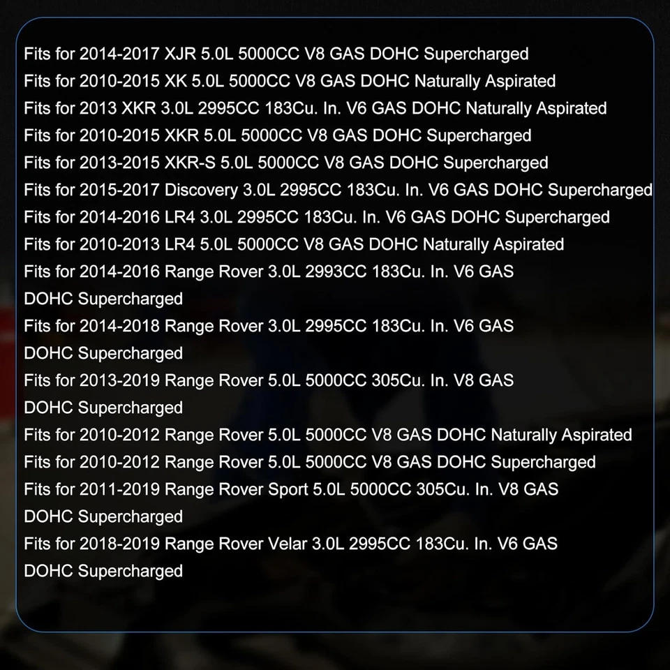 LR097165 OEM WATER PUMP For Land Rover LR4 Sport Range Rover Jaguar 3.0/5.0L SC - Image 4 of 4