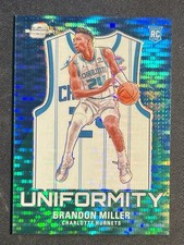 2023 Contenders Optic Uniformity Brandon Miller Green Pulsar ROOKIE RC /25 #8