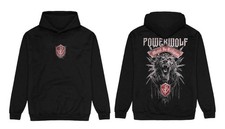 Powerwolf Band Hoodie Chaos Crest Graphic Power Metal Street Pullover S-3XL