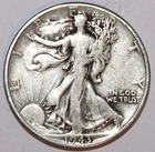 1943-P Walking Liberty Silver Half Dollar - Very Fine - #1096EC