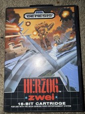 Jeu Herzog Zwei Sega Mega Drive Japon 1989 - Cartouche Seule NTSC-J - Occasion Fonctionnelle