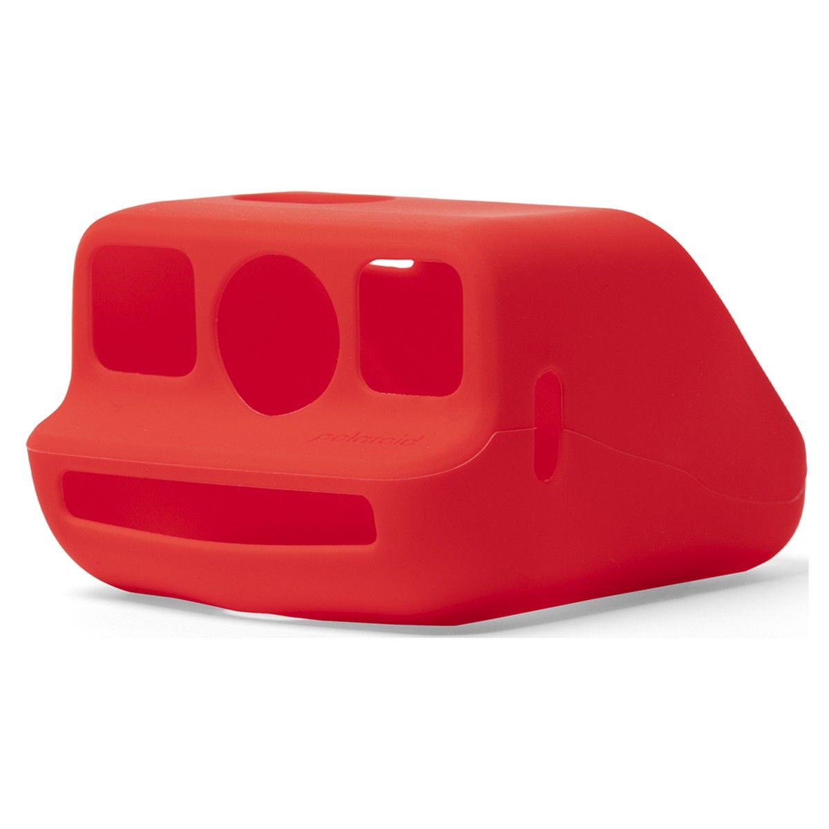 Housse en silicone rouge Polaroid Go antichoc pour appareil photo