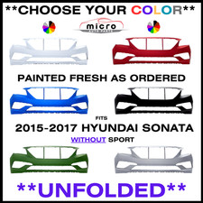 New Front Bumper For 2015-2017 Sonata Painted *choose Your Color* Hy1000205