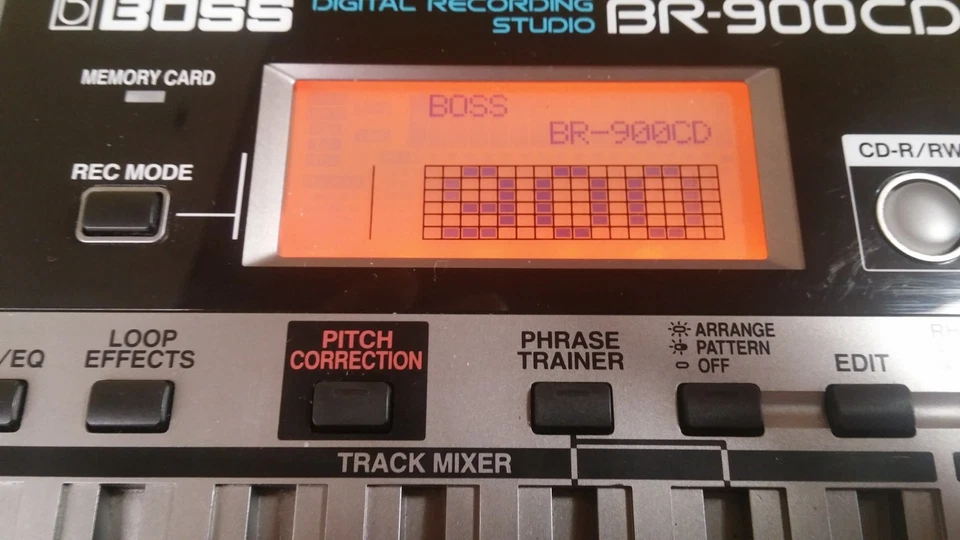 BOSS BR900CD. Digital Recording Studio.Pitch Correction.+48V Phantom.9V÷DC incl. - Bild 3 von 4