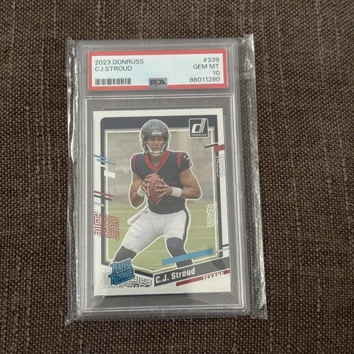 2023 Donruss #339 CJ Stroud RR RC PSA 10