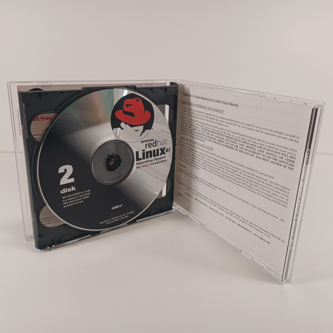 1999 CD+hatsu 完全版BD Red Hat Linux 6.1 Operating System 1999 CD Rom Software | eBay