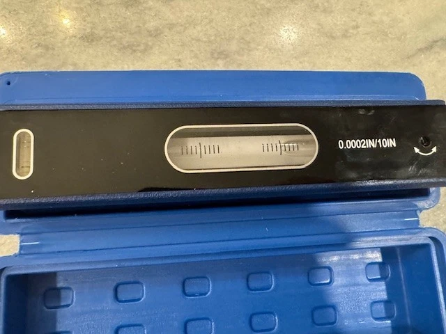 8 Inch Master Precision Level with Box Accuracy 0.0002"/10" - Image 3 of 4
