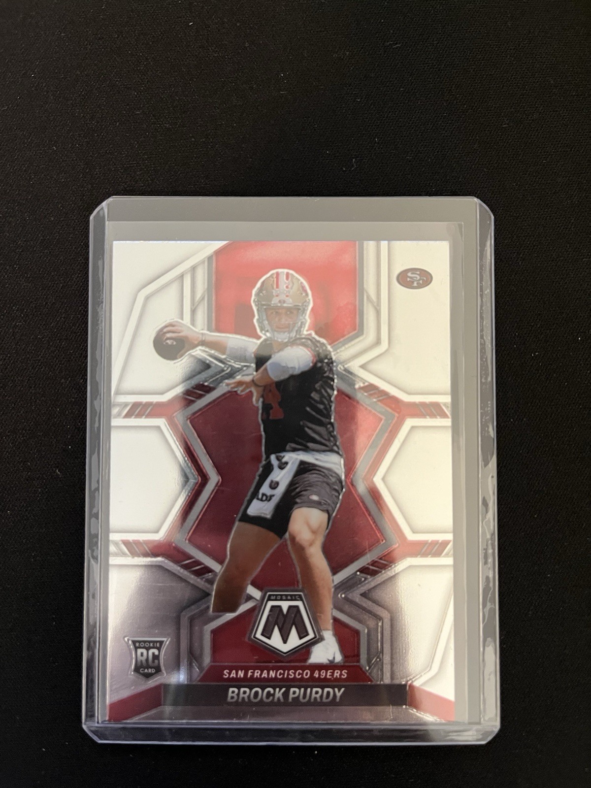 2022 Panini Mosaic - Rookies Brock Purdy #367 Silver Prizm (RC)