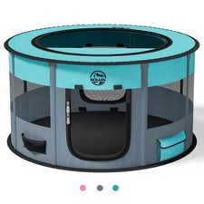 Playpen for Dogs, 44" 44" 24" Large Foldable Pet Play Pens Indoor Outdoor Exe...