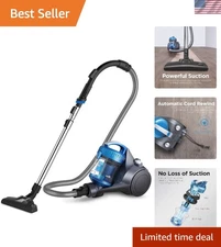 Effortless Cleaning with WhirlWind 2.5L Bagless Vacuum - Ideal for All Surfaces