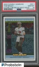 2022 Panini Clearly Donruss Retro 92 Holo Gold Tom Brady Buccaneers /5 PSA 10