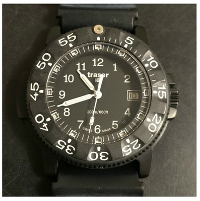 Watch Traser MB Microtec Illumination 0011153 Rubber Belt H3 WR200M