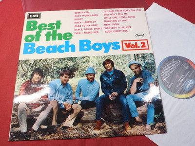 The Beach Boys  BEST OF  -  LP EMI Capitol ST 20956 UK 1967 sehr gut