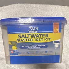 API Saltwater Master Test Kit Marine High Range pH, Ammonia, Nitrite, Nitrate
