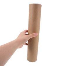  2 Pcs Fishing Pole Shipping Tube Drawing Cardboard Paper Tubes for Crafts