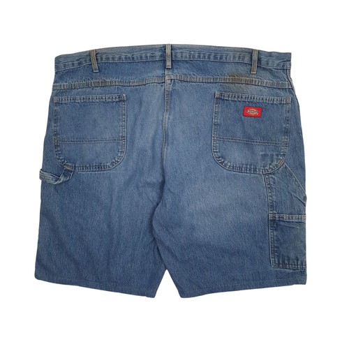 Jeans DICKIES Carpenter blu denim pantaloncino cotone uomo W44 - Foto 2 di 6
